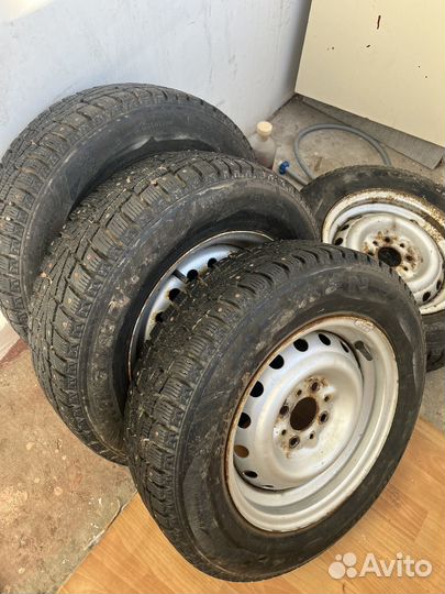 Колеса в сборе накаченные