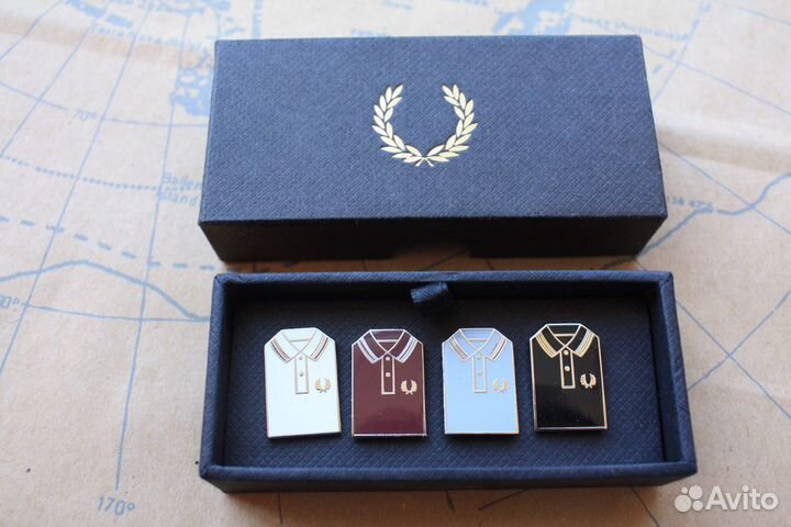 Значки Stone Island, On tour, Fred Perry