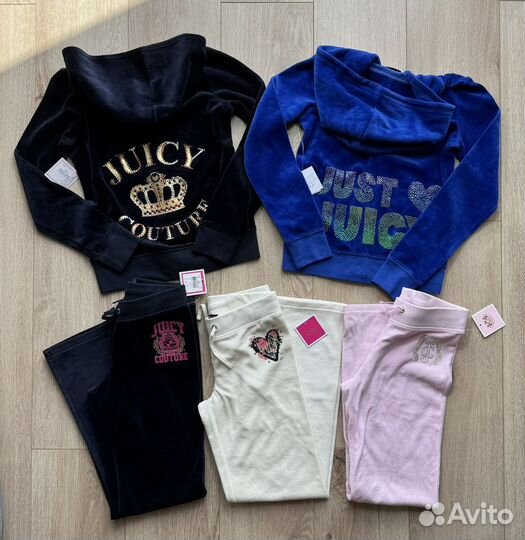 Juicy couture для девочек. Брюки и Худи