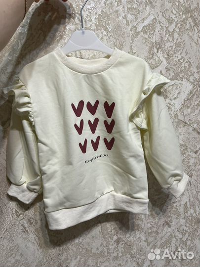 Кофта для девочки 98 104