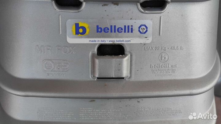 Детское велокресло bellelli mr fox