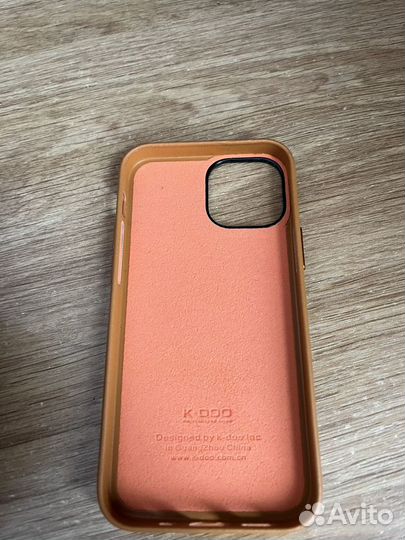 Чехол кожаный k-dod на iPhone 13 mini