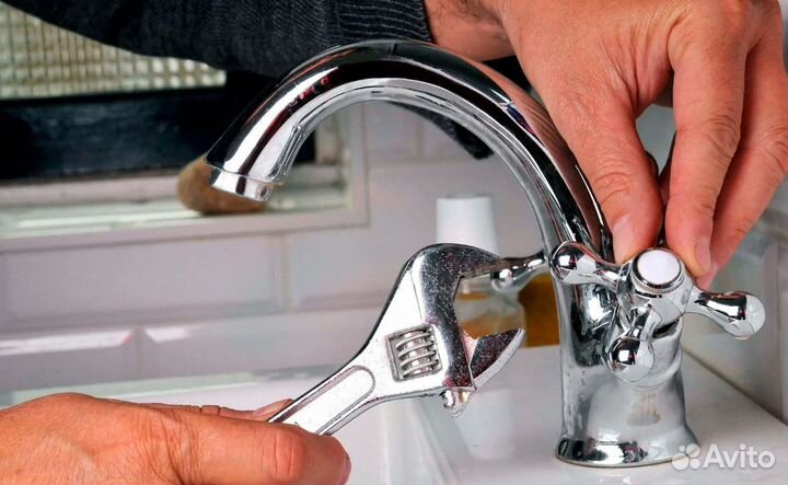 Услуги сантехника Монтаж унитаза, сифона, смесител