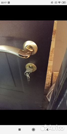 Дверь входная металлическая бу