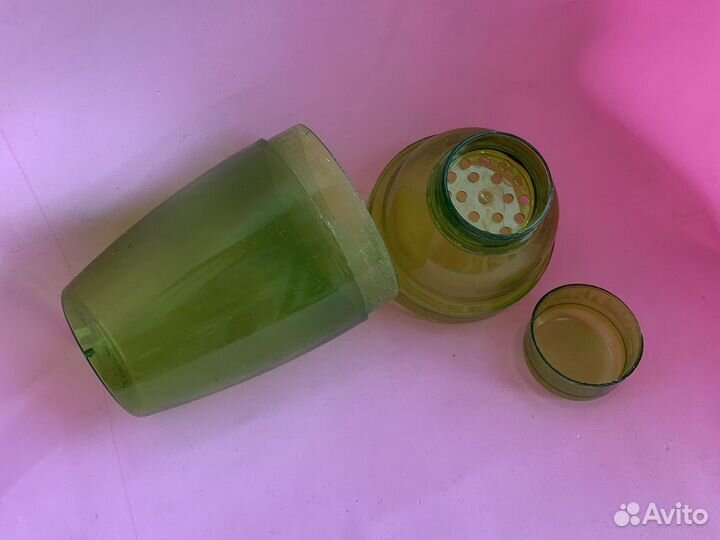 Коктельный барный пластиковый шейкер 250 мл