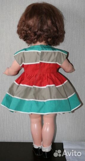 Старинная кукла 45 см