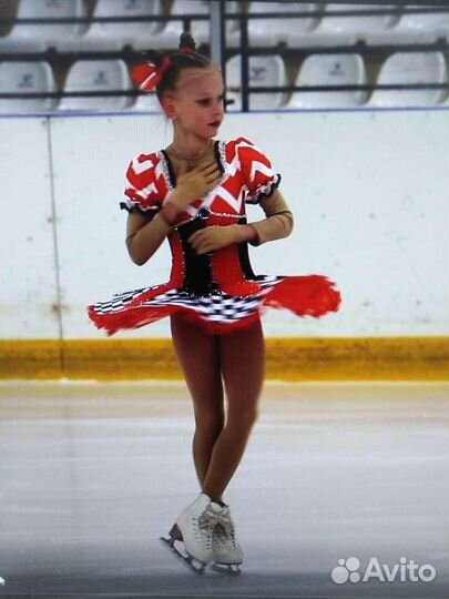 Костюм для фигурного катания 128 134