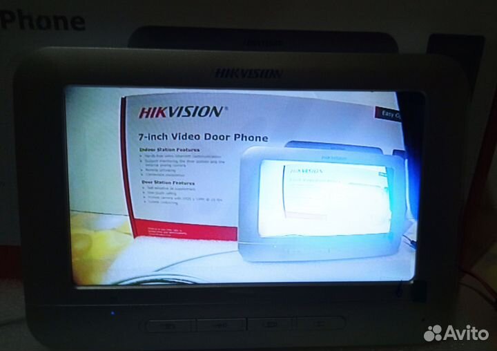 Видеодомофон цветной,Hikvision,с вызывной панелью
