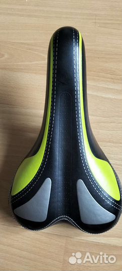 Седло для велосипеда кожаное