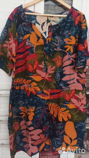 Платье женское 52- 54 лен