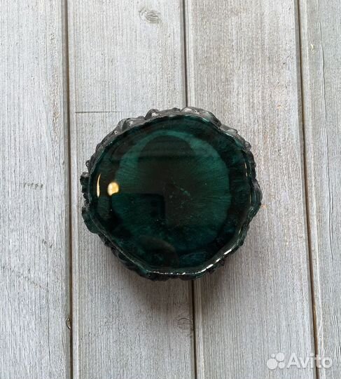 Пепельница Череп 1246 ручной работы светящаяся