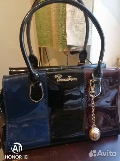 Сумка женская натуральный лак