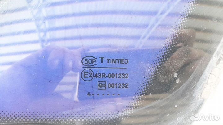 Стекло кузова глухое ваз 2110