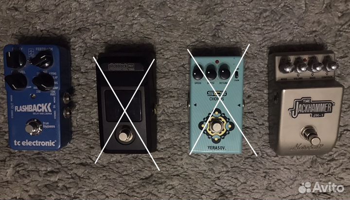 Гитарные педали эффектов