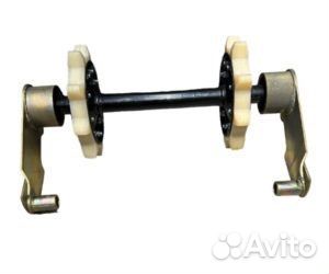 Вал направляющий со звездочками