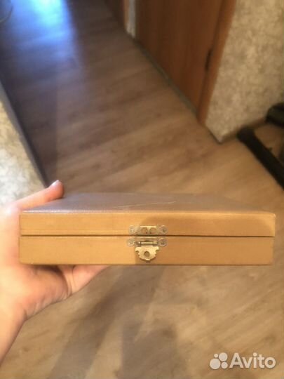 Набор чайных ложек СССР с эмалью