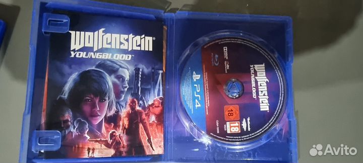 Игры ps4 Wolfenstein youngblood