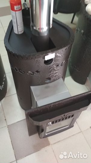 Печь для бани паровая с закрытой каменкой