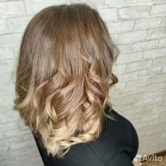 Сложное окрашивание волос