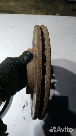 Диск тормозной передний Dodge Caliber 2.0 ECN 2007