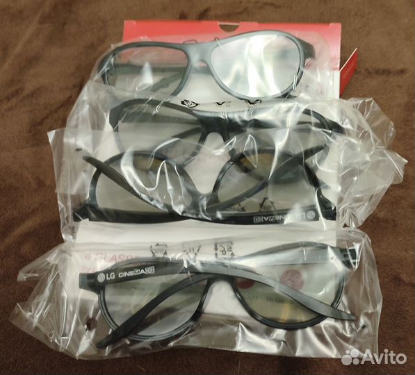 3d очки LG 4шт