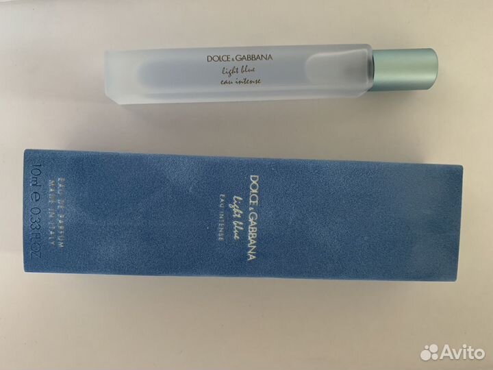 Dolce gabbana light blue intense оригинал