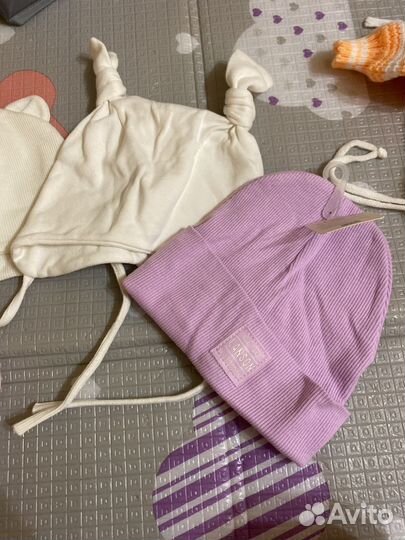 Шапочки детские весна-осень