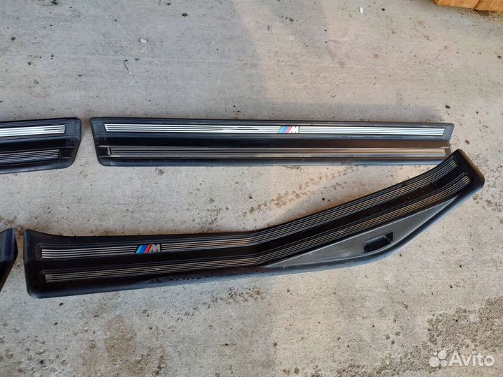 Накладки на пороги m bmw 3 e46 седан