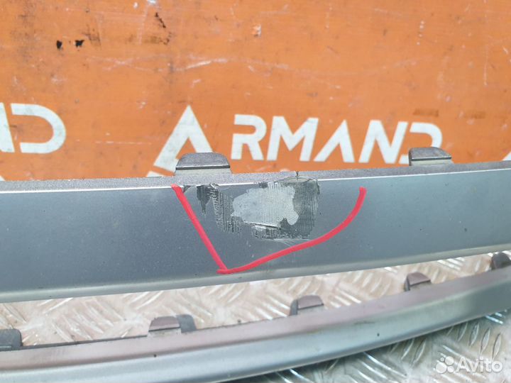 Накладка бампера передняя Hyundai Santa Fe 3 DM