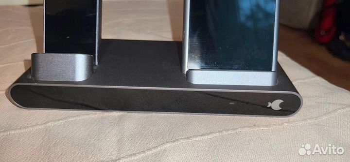 Бзу moonfish для iPhone,AirPods, серый