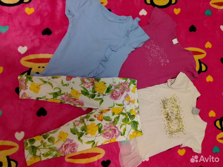 Детская одежда для девочек пакетом