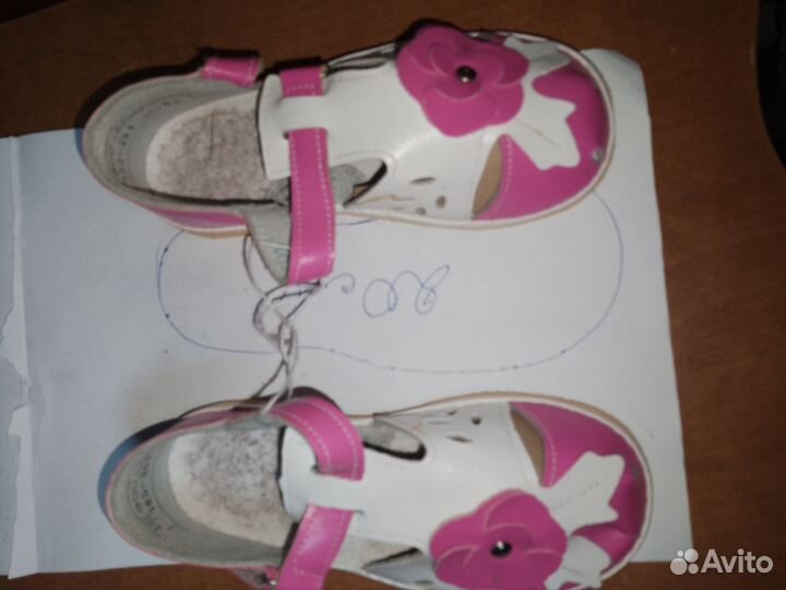 Сандалии для девочки18. 5
