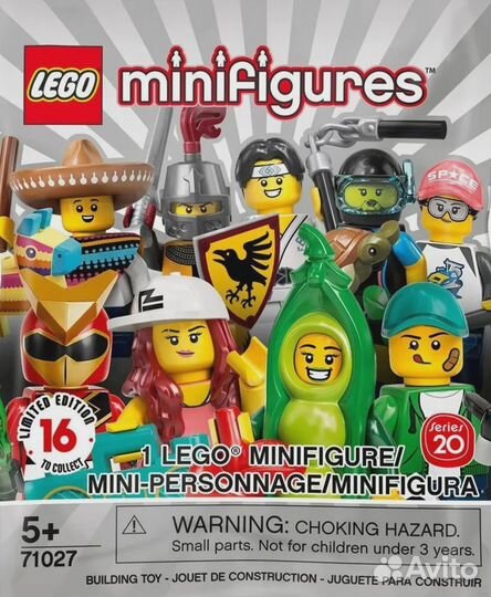 Конструктор lego Minifigures 1 Минифигурка 71027