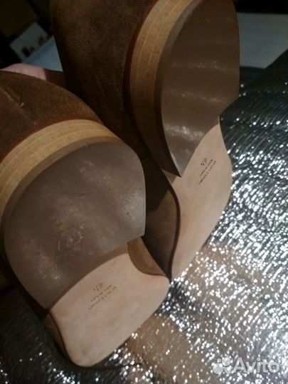 Туфли мужские Италия,замша р/45