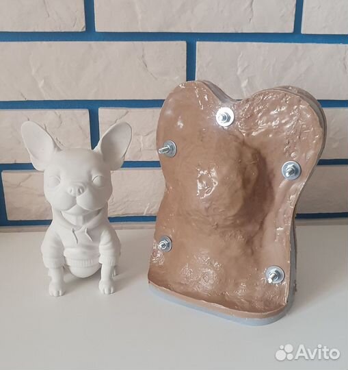 Кот-конфетница. Форма для литья
