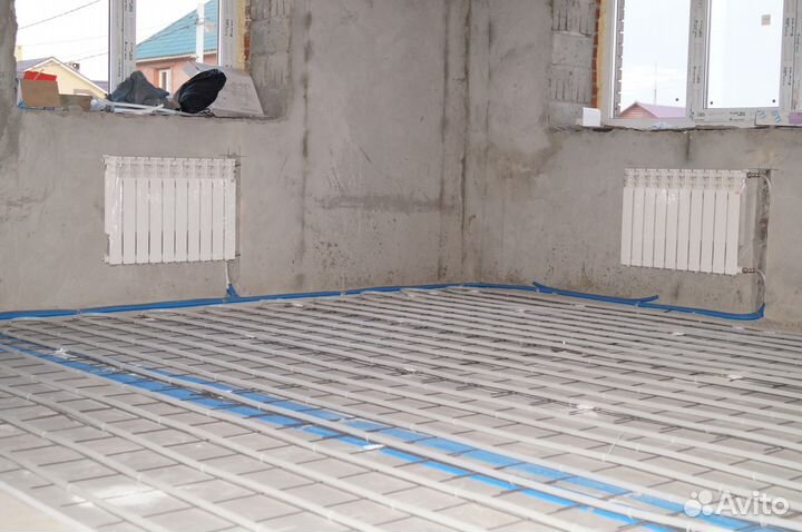 Теплый водяной пол. Расчет, монтаж