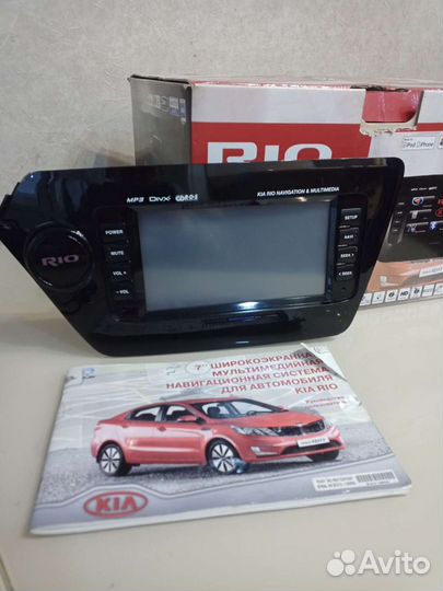 Мультимедиа kia rio