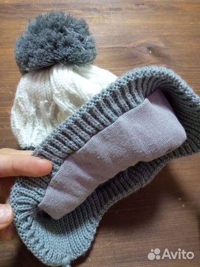 Шапка демисезонная детская 46-48