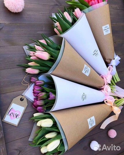 Тюльпаны на 8 марта