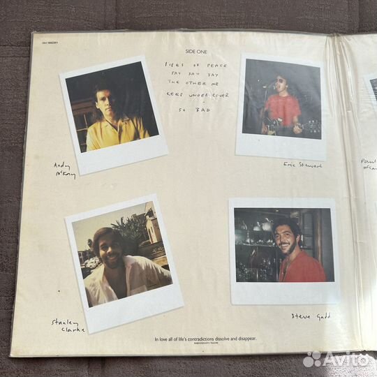 Paul Mccartney - Pipes of Peace Holland 1983