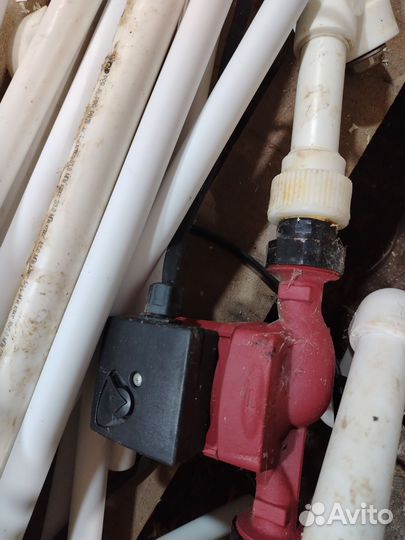 Газовый котел, газовая плита, насос