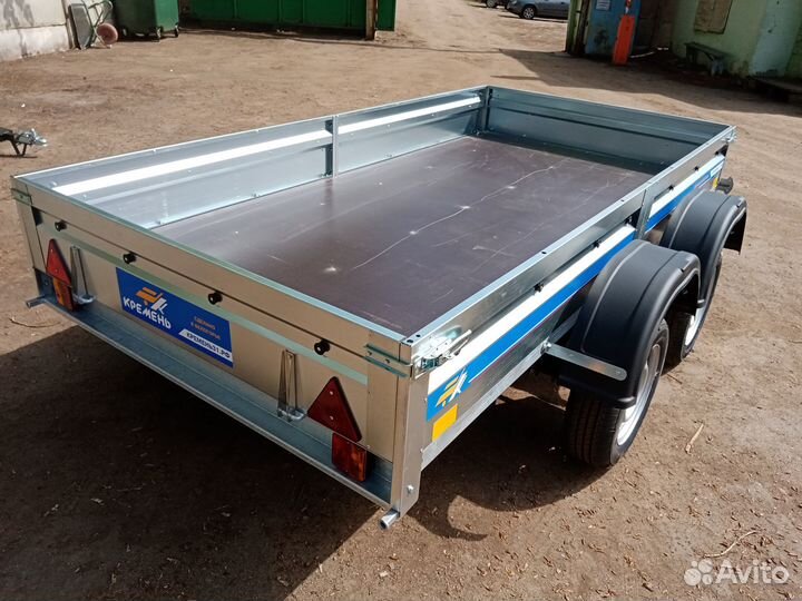 Прицеп двухосный Кремень31 3х1.5х0.3