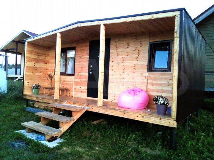 Дом 24 м² на участке 6 сот.