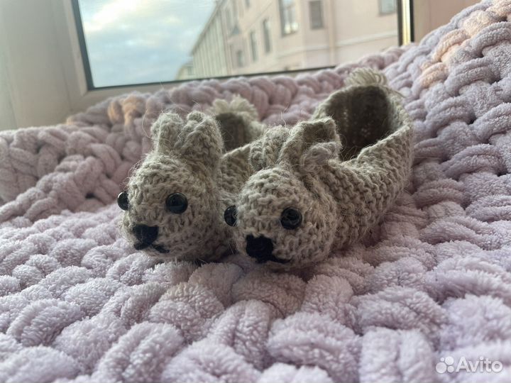 Носки и тапочки домашние шерсть овечья100