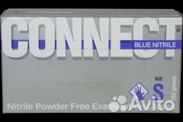Перчатки медицинские нитриловые