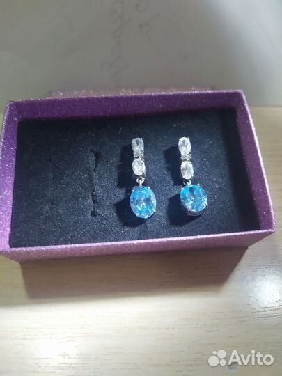 Серьги серебро 925