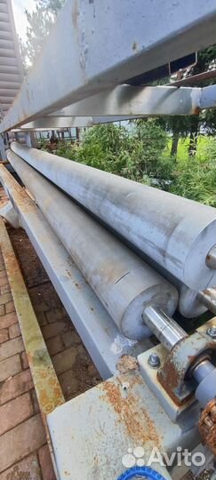 Валы обрезиненные