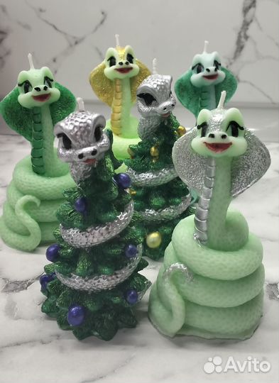 Ароматизированные свечи ручной работы