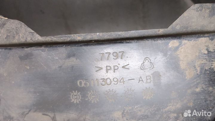 Защита арок (подкрылок) правая передняя Chrysler Voyager