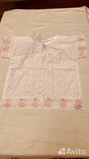 Крестильная сорочка детская